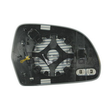 Стекло зеркала левое с подогревом для Шкода Октавия от 2008-2012 (Тайвань) aspherical