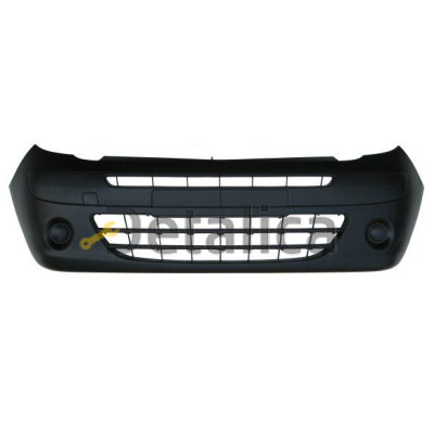 Бампер передний без отверстия под омыватель для рено канго от 2008