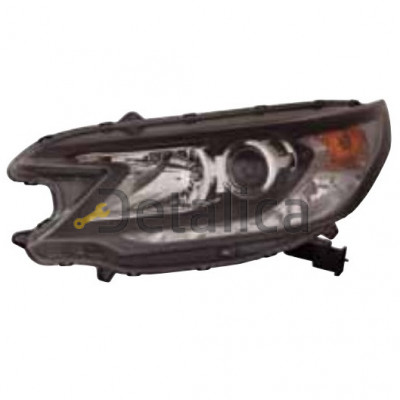 Фара левая ксенон с регулятором мотора диод внутри черная для Honda CR-V 4