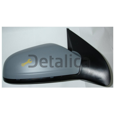 Зеркало правое 4 дв 5 дв электрическое с подогревом convex грунт для Опель Астра H от 2004