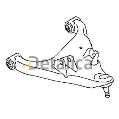 Рычаг подвески нижний левый для Ниссан Патрол Y62
