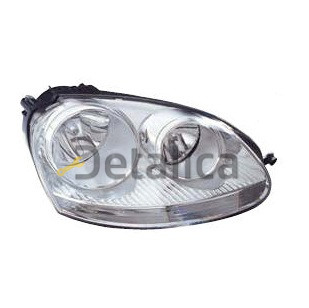 Фара правая с регулятором мотора для Фольксваген Джетта 5 от 2005 (Depo) 