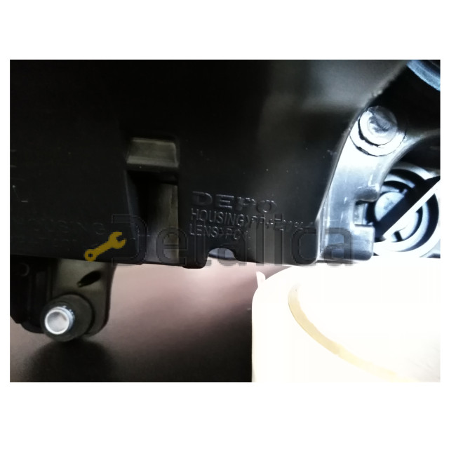 Фара правая с регулятором мотора для Фольксваген Джетта 5 от 2005 (Depo) 