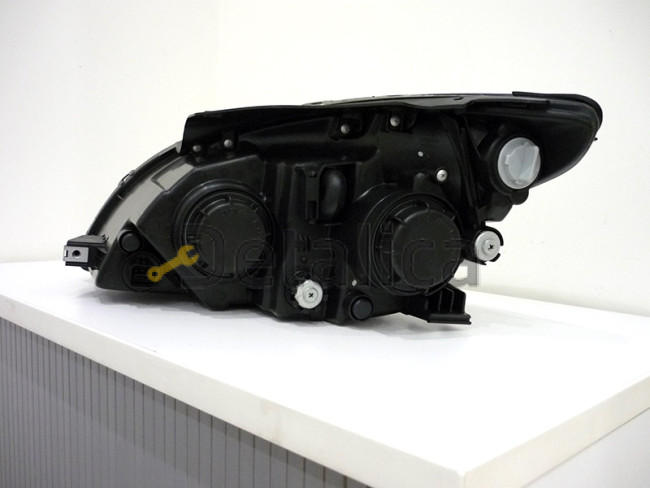 Фара правая под корректор внутри черная для Хендай I30 от 2007 (Depo)