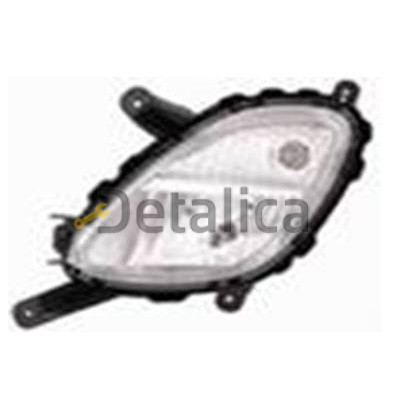 Фара противотуманная левая с DRL дневные ходовые огни H27W/P21W для Киа Пиканто 2 от 2012  (Depo) 