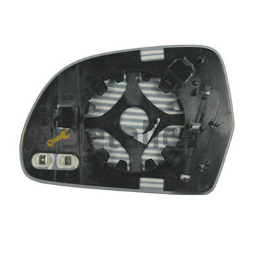 Стекло зеркала правое с подогревом для Шкода Октавия от 2008-2012 (Тайвань) convex