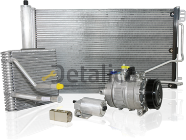 Радиатор кондиционера для Volvo S40 Ava Германия