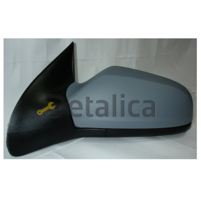 Зеркало левое 3 дв электрическое с подогревом  aspherical грунт для Опель Астра H от 2004