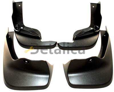 Брызговики передние и задние комплект для Ниссан Кашкай J11E