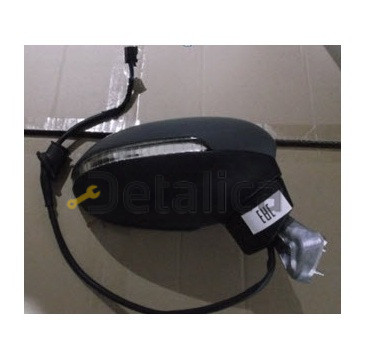 Зеркало правое электрс подогук поворота 6 конт для Фольксваген Пассат В8 от 2015 (Китай) грунт