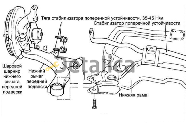 Рычаг передней подвески левый для Ниссан Жук оригинал Рычаг передней подвески левый для Ниссан Жук оригинал