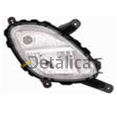 Фара противотуманная правая с DRL дневные ходовые огни H27W/P21W для Киа Пиканто 2 от 2012  (Depo) 