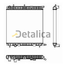 Радиатор охлаждения для Ситроен С2 Китай
