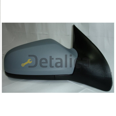 Зеркало правое 3 дв электрическое с подогревом convex грунт для Опель Астра H от 2004