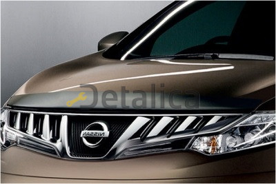 Дефлектор капота для Ниссан Мурано Z51 тёмный Дефлектор капота для Ниссан Мурано Z51 тёмный