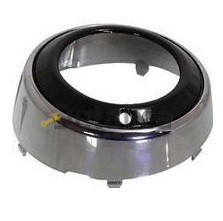 Решетка бампера передняя правая под противотуманку хром-черный для митсубиси аутлендер хл от 2010-2012