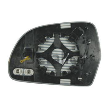 Стекло зеркала левый с подогревом для Ауди А5 от 2007 (Тайвань) aspherical