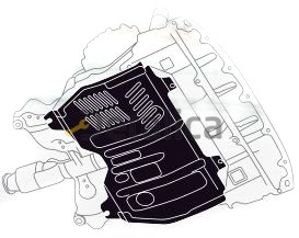 Защита картера двигателя для Ниссан Патфайндер Р52