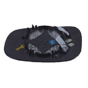 Стекло зеркала правое с подогревом  aspherical для Вольво S60 от 2008