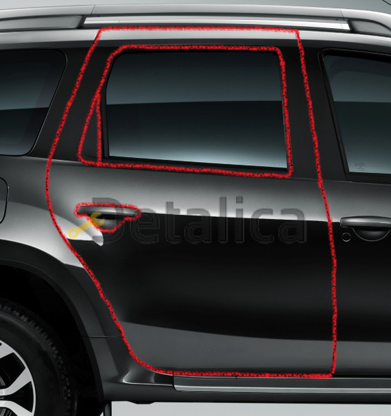 Дверь задняя правая для Ниссан Террано D10 оригинал