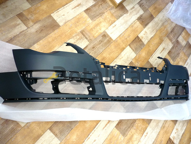 Бампер передний без омывателей фар под парктроники грунт для Фольксваген Пассат Б6 от 2005 (Тайвань)