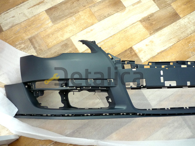 Бампер передний без омывателей фар под парктроники грунт для Фольксваген Пассат Б6 от 2005 (Тайвань)