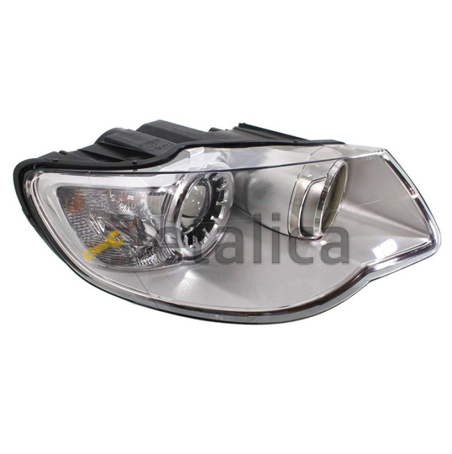 Фара правая с регулятором мотора для Фольксваген Туарег от 2008-2009 (Depo)