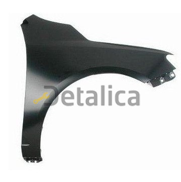 Крыло переднее правое без отверстия под повторитель для Киа Церато 2 от 2009 (Тайвань)