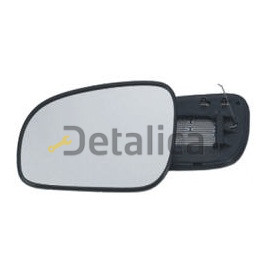 Стекло зеркала левое с подогревом  aspherical для Вольво S60 от 2000-2003