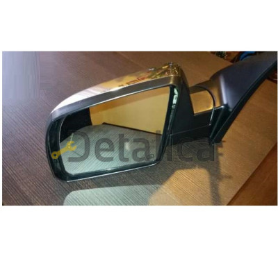 Зеркало левое электрическое с подогревом хром для тойота тундра 2007-2010