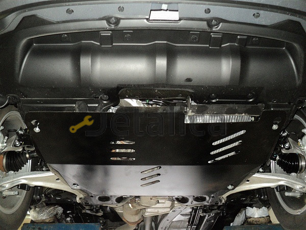 Защита двигателя и КПП для Ниссан Мурано Z51 сталь Защита двигателя и КПП для Ниссан Мурано Z51 сталь