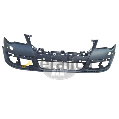 Бампер передний с отверстием под омыватель под датчик грунт для Фольксваген Пассат Б6 от 2005 (Тайвань)