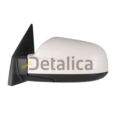 Зеркало левое электрическое с подогревом грунт для Хендай Туксон от 2004 (Сonvex)