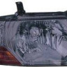 Фара правая Митсубиси Pajero III под корректор (DEPO)