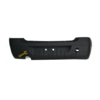 Бампер задний для Рено Логан чёрный TYG