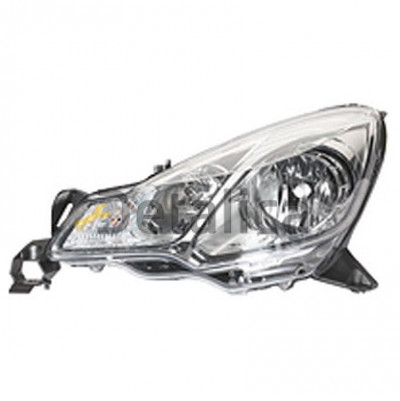 Фара левая с регулятором мотора для DS3 от 2010  Ситроен С3