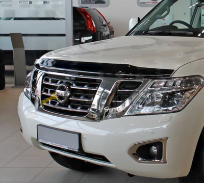 Дефлектор капота для Ниссан Патрол Y62 Оригинал Дефлектор капота для Ниссан Патрол Y62 Оригинал