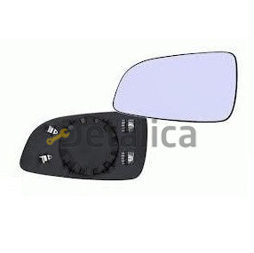 Стекло зеркала левое электрическое с подогревом Опель Астра H