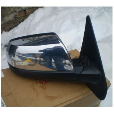 Зеркало правое электрическое с подогревом хром для тойота тундра 2007-2010