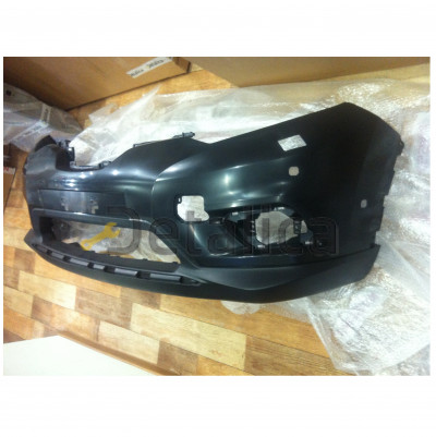 Бампер передний для Ниссан Х-Трейл Т32 оригинал под датчики 6 шт ( слепых зон ) под омыватель фар