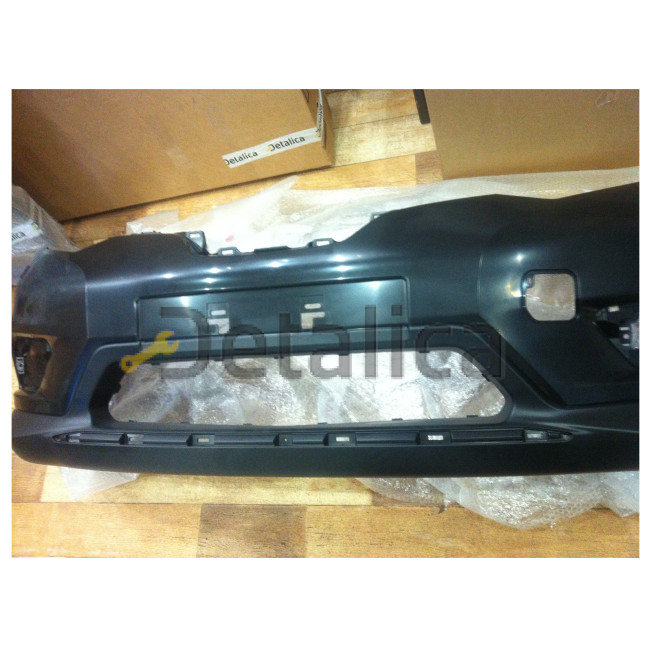 Бампер передний для Ниссан Х-Трейл Т32 оригинал под датчики 6 шт ( слепых зон ) под омыватель фар