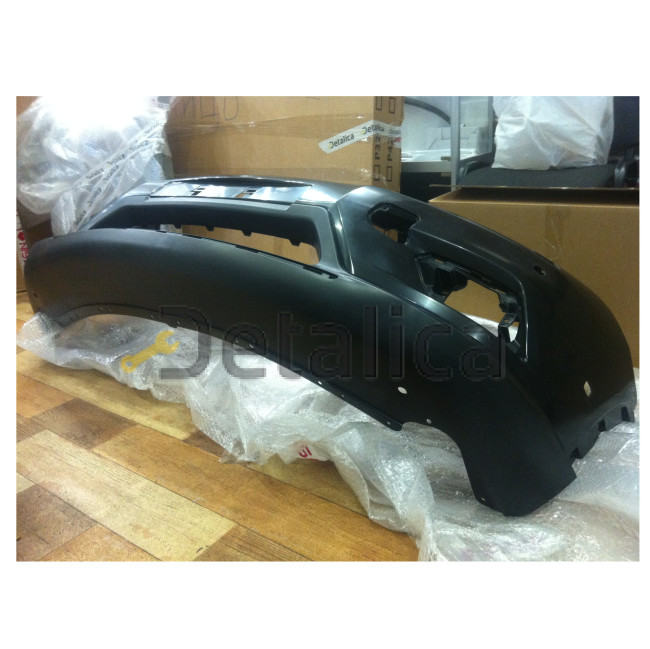 Бампер передний для Ниссан Х-Трейл Т32 оригинал под датчики 6 шт ( слепых зон ) под омыватель фар