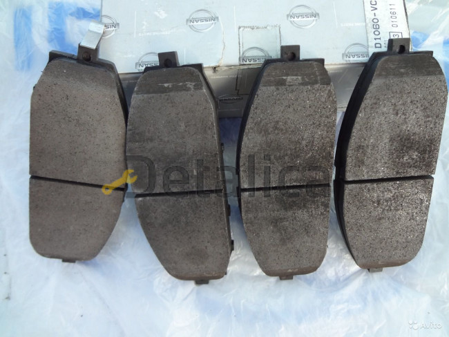 Колодки передние для Ниссан Патрол Y62 Колодки передние для Ниссан Патрол Y62