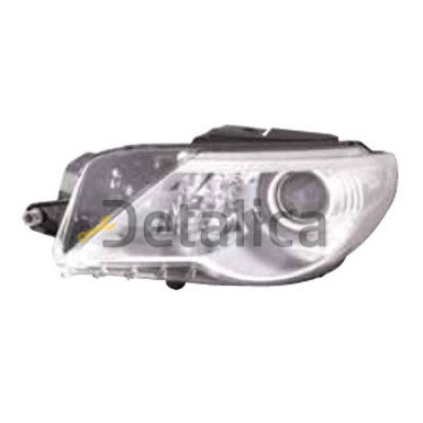 Фара левая адаптивная с рег мотора ксенон D1S для Фольксваген Пассат СС от 2009 (Depo)