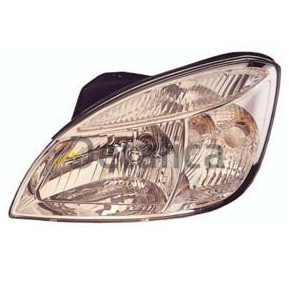 Фара левая без корректора для Киа Рио 2 от 2005 (Depo)