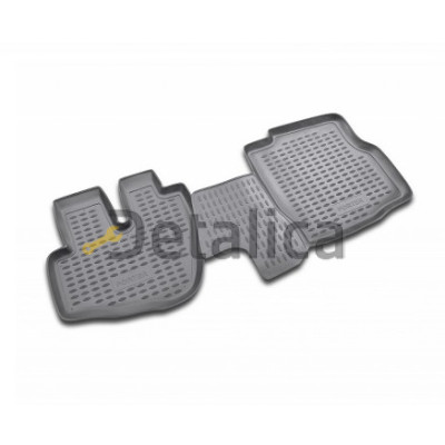 Коврики в салон резиновые 2 шт для Хендай Портер Н100 от 1996 до 2007 (Россия)