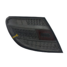 Фонарь задний внешний левый+правый комплект тюнинг полностью с диод  тонированный EAGLE EYES внутри хром для Мерседес W204 от 2007-2011