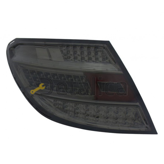 Фонарь задний внешний левый+правый комплект тюнинг полностью с диод  тонированный EAGLE EYES внутри хром для Мерседес W204 от 2007-2011