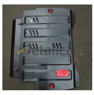 Защита поддона двигателя + кпп, с креплен. 3,5 сталь Для Ниссан Патфайндер