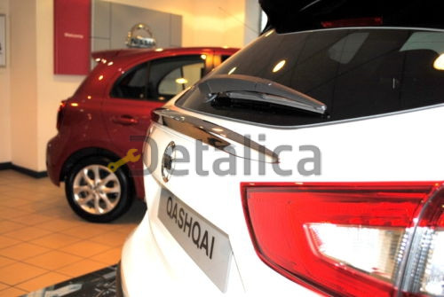 Молдинг 5-й двери на стекло хром для Ниссан Кашкай J11E